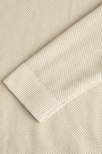 Pull met V-hals - beige - PREMIUM BLUE by JACK & JONES