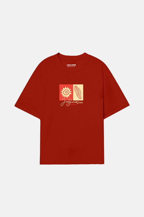 T-shirt (manches courtes) Brun - ORIGINALS BY JACK & JONES