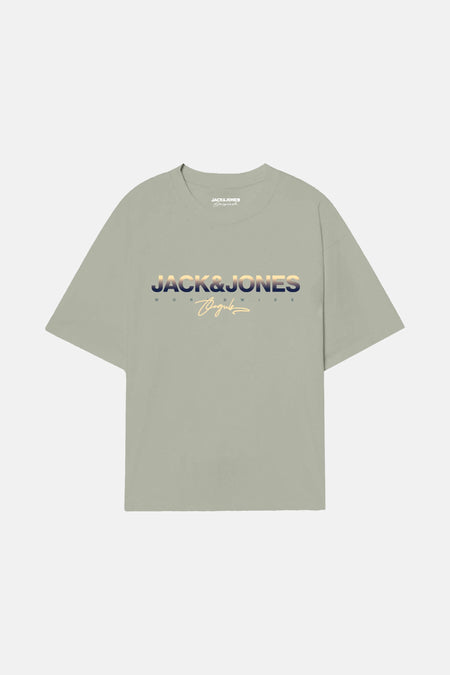 T-shirt (korte mouwen) Groen - ORIGINALS BY JACK & JONES