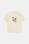 T-shirt (manches courtes) Écru - ORIGINALS BY JACK & JONES