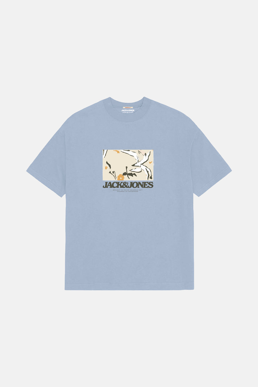 T-shirt à manches courtes - bleu - ORIGINALS BY JACK & JONES