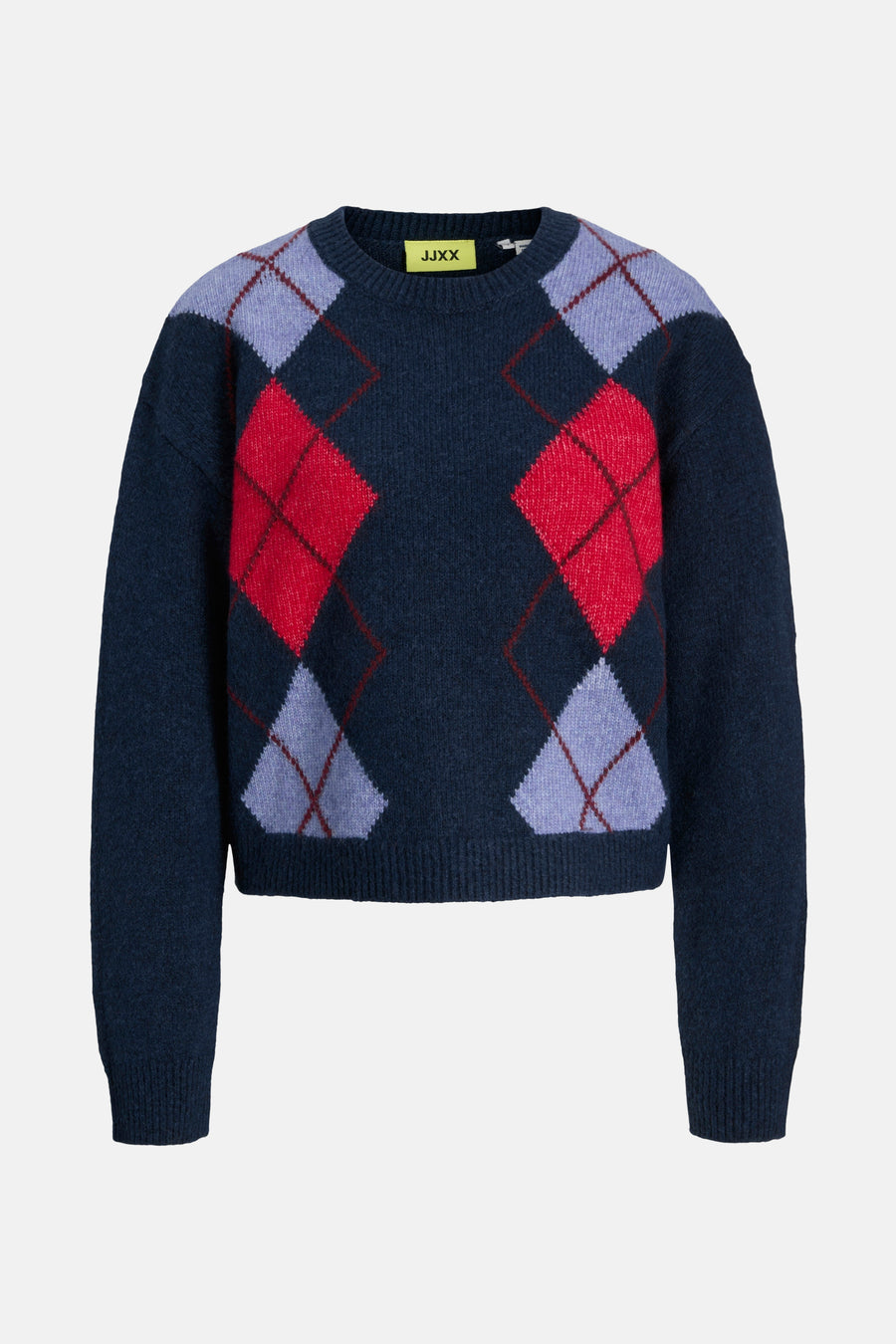 Pull à col rond - bleu - JJXX