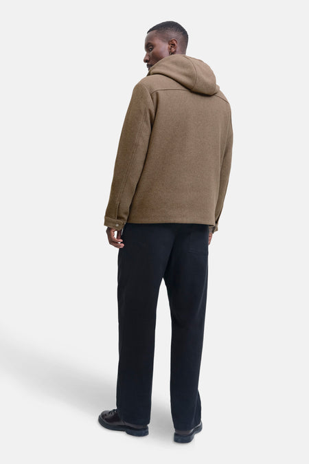 Lange jas - beige