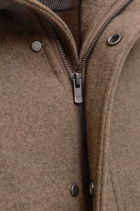 Lange jas - beige