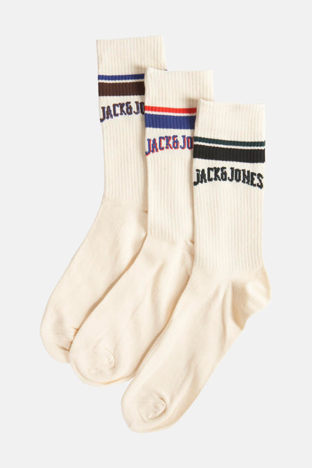 Chaussettes (multipack) Écru - ACCESSORIES BY JACK & JONES
