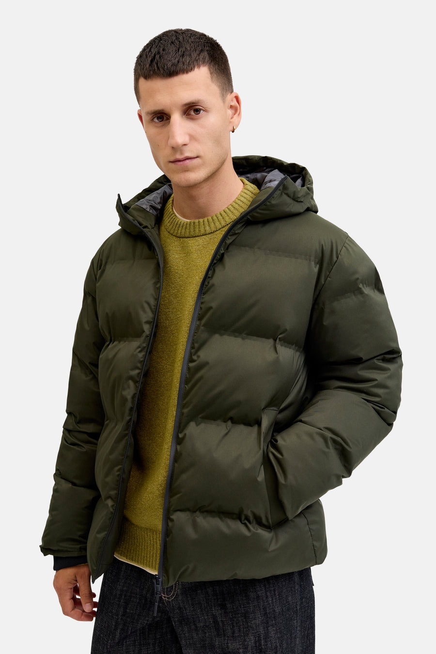 Korte jas - groen - CORE BY JACK & JONES
