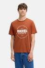 T-shirt (manches courtes) Brun - JJREBEL