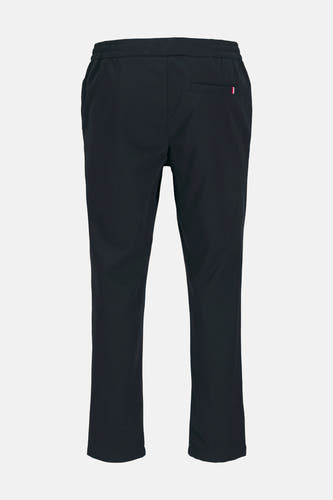 Blauwe broek van JACK & JONES JEANS INTELLIGENCE, met elastische tailleband en achterzak met detail.

