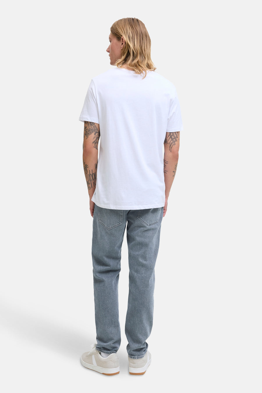 MIKE - Light grey denim