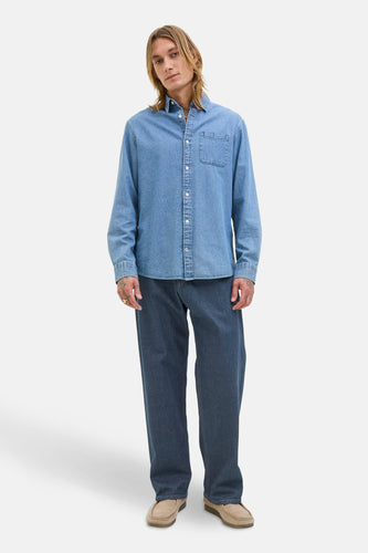 Jeans wide dark blue denim - JACK & JONES JEANS INTELLIGENCE - JACK & JONES JEANS INTELLIGENCE