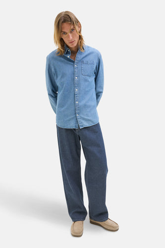 Jeans wide dark blue denim - JACK & JONES JEANS INTELLIGENCE - JACK & JONES JEANS INTELLIGENCE