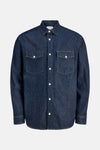Chemise en jean Dark blue denim - PREMIUM by JACK & JONES