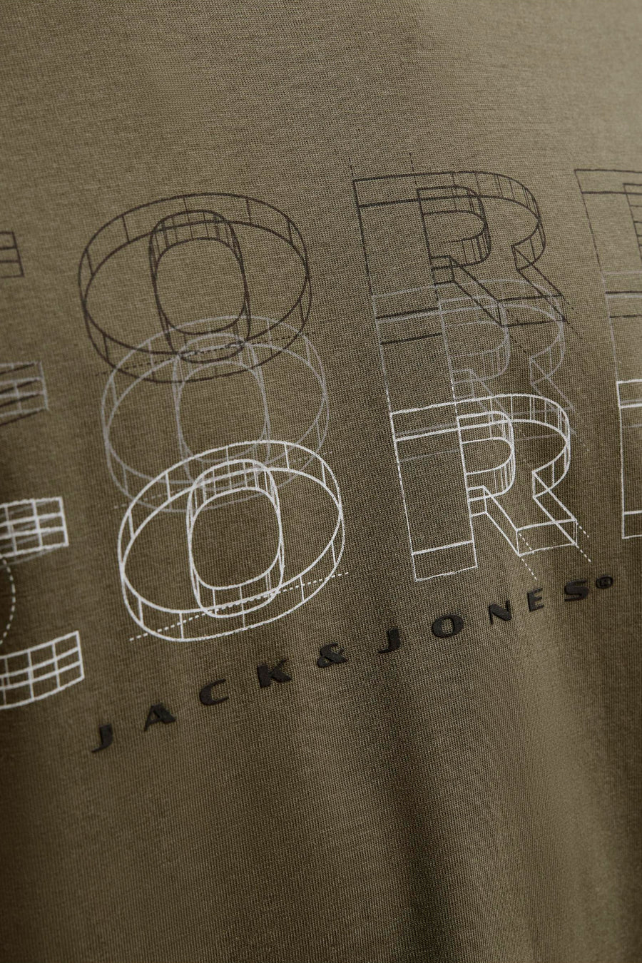 T-shirt met korte mouwen - groen - CORE BY JACK & JONES