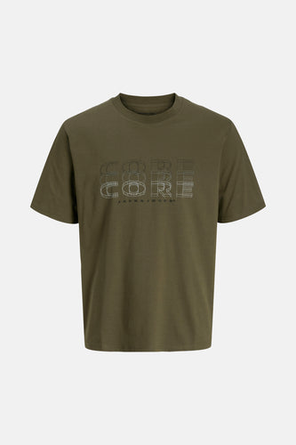 T-shirt met korte mouwen - groen - CORE BY JACK & JONES