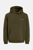 Sweater met kap Groen - CORE BY JACK & JONES