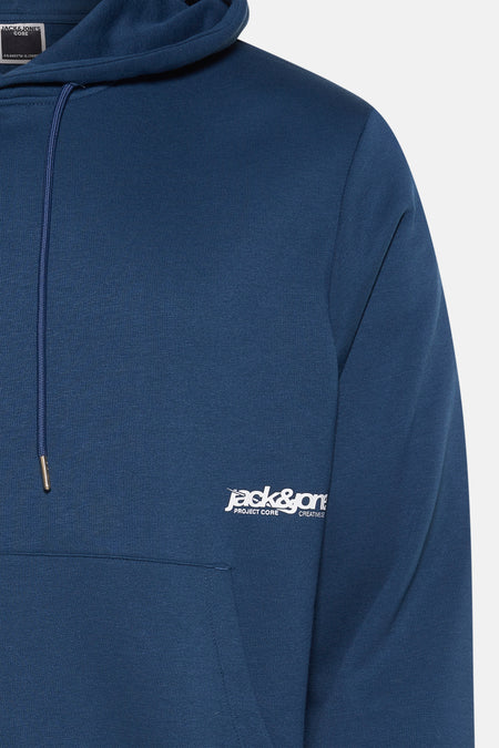 JCOUNION MINIMAL PRINT SWEAT HOOD