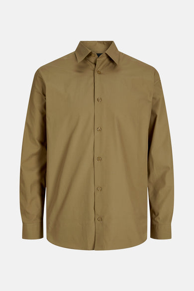 Chemise (manches longues) Brun - PREMIUM by JACK & JONES