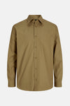 Chemise (manches longues) Brun - PREMIUM by JACK & JONES