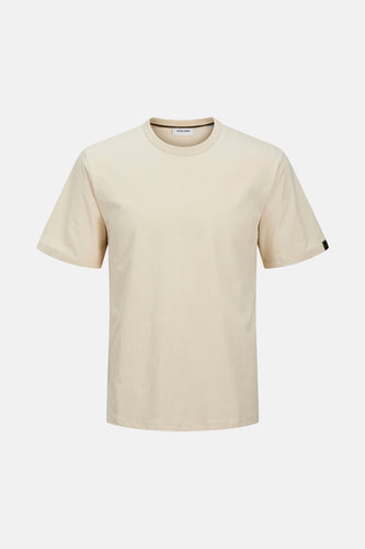 T-shirt met korte mouwen - beige - PREMIUM BLUE by JACK & JONES