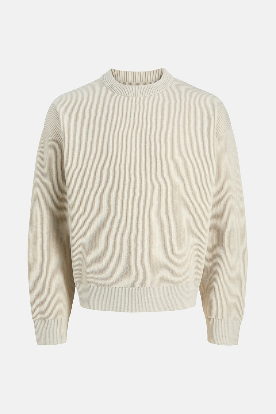Pull à col rond - beige - CORE BY JACK & JONES