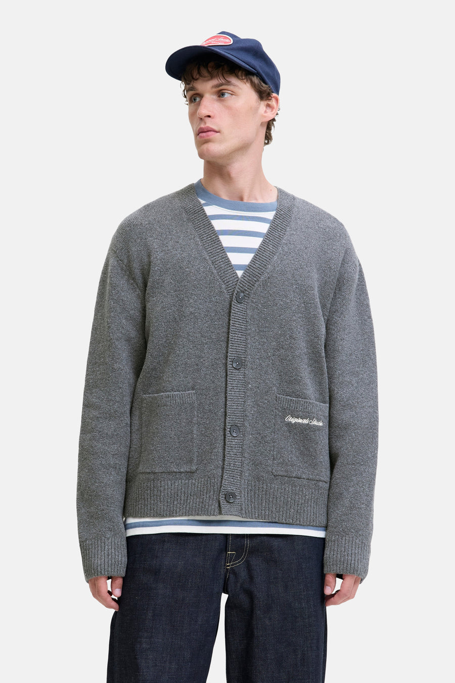 Gilet grijs - ORIGINALS BY JACK & JONES