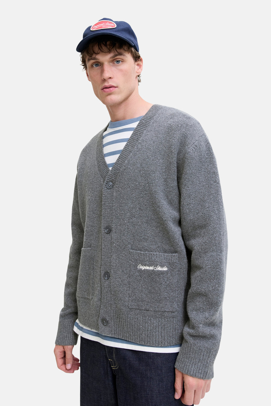 Gilet grijs - ORIGINALS BY JACK & JONES