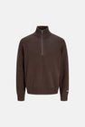 Pull col O brun - ORIGINALS BY JACK & JONES