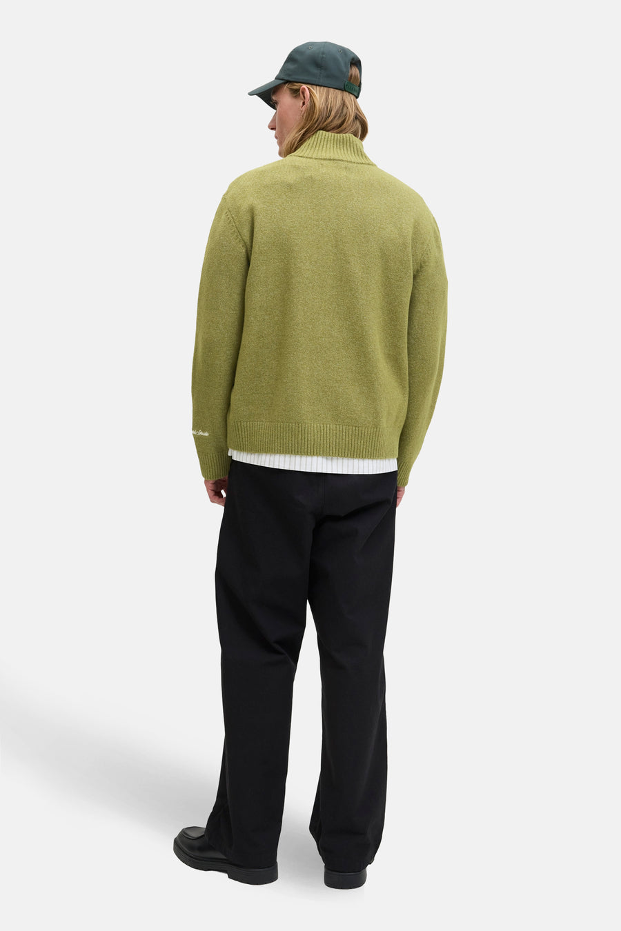 Pull met ronde hals - groen - ORIGINALS BY JACK & JONES