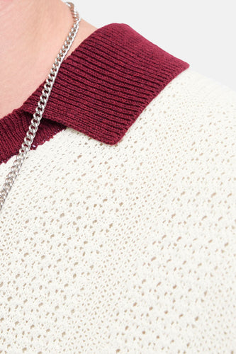 Polo met korte mouwen - Ecru - ORIGINALS BY JACK & JONES