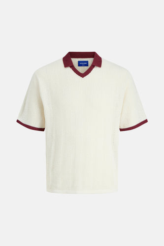 Polo met korte mouwen - Ecru - ORIGINALS BY JACK & JONES