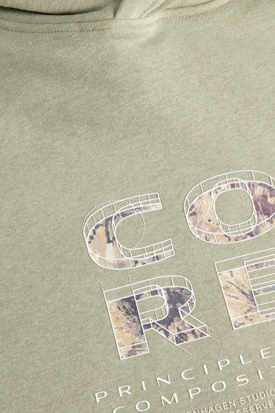 Sweater met kap groen - CORE BY JACK & JONES