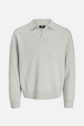 Pull met V-hals - grijs - CORE BY JACK & JONES
