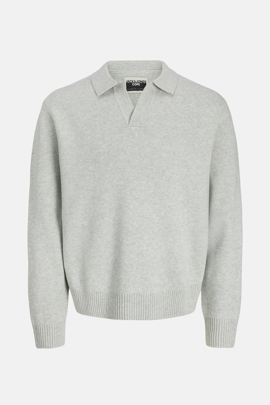 Pull met V-hals - grijs - CORE BY JACK & JONES
