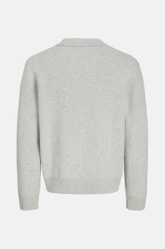 Pull met V-hals - grijs - CORE BY JACK & JONES