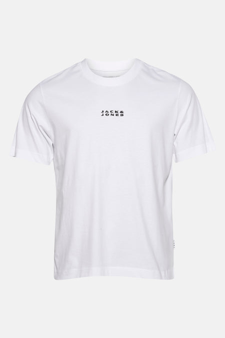 JCOSTANCE MINIMAL TEXT TEE SS CREW NECK