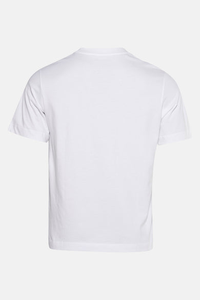 T-shirt blanc à manches courtes de CORE BY JACK & JONES, dos uni.