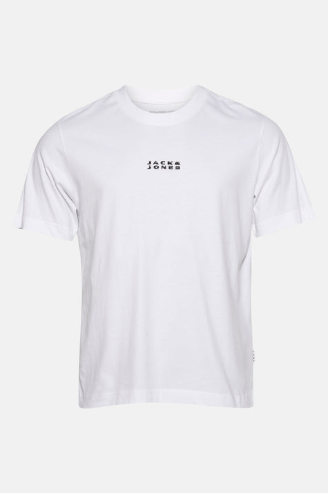 JCOSTANCE MINIMAL TEXT TEE SS CREW NECK