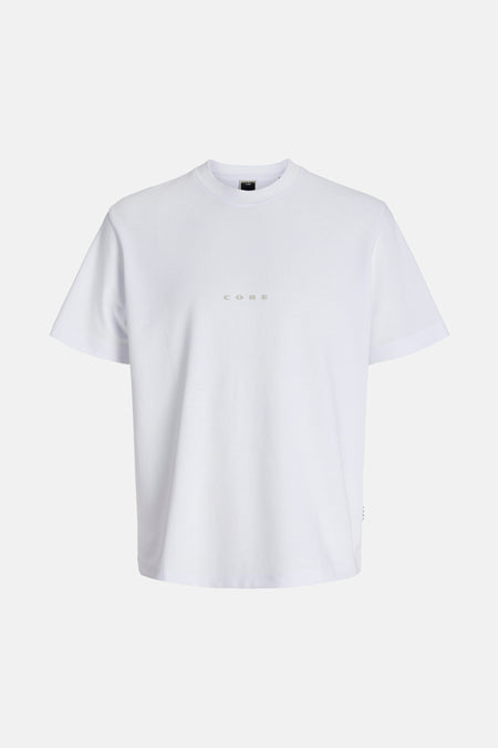 JCOSTANCE BACK TEXT TEE SS CREW NECK