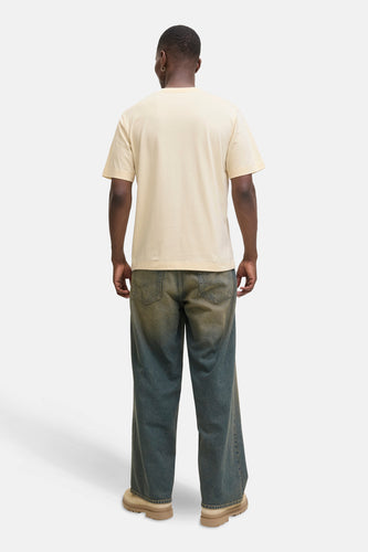 T-shirt à manches courtes - beige - ORIGINALS BY JACK & JONES