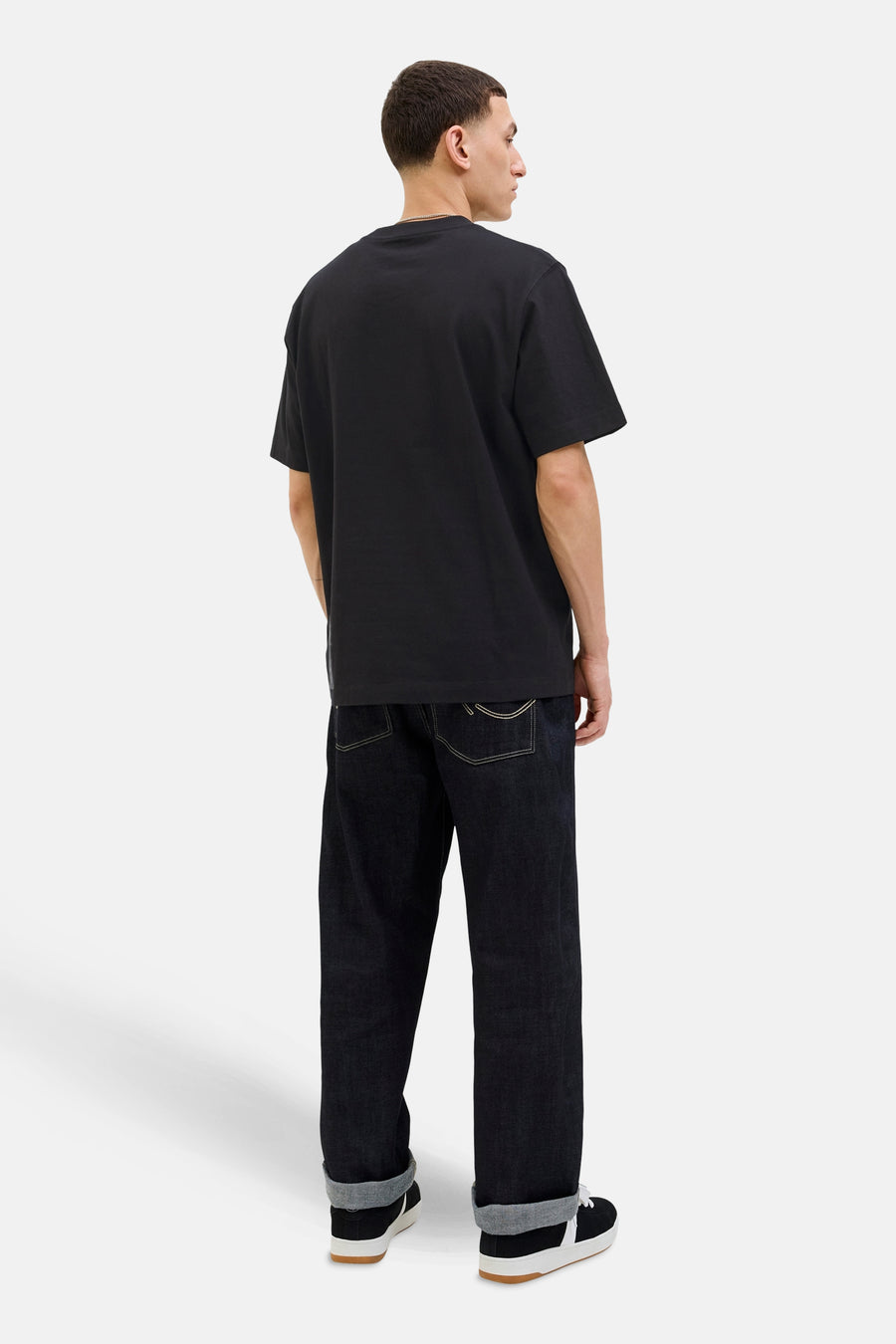 T-shirt à manches courtes - noir - ORIGINALS BY JACK & JONES