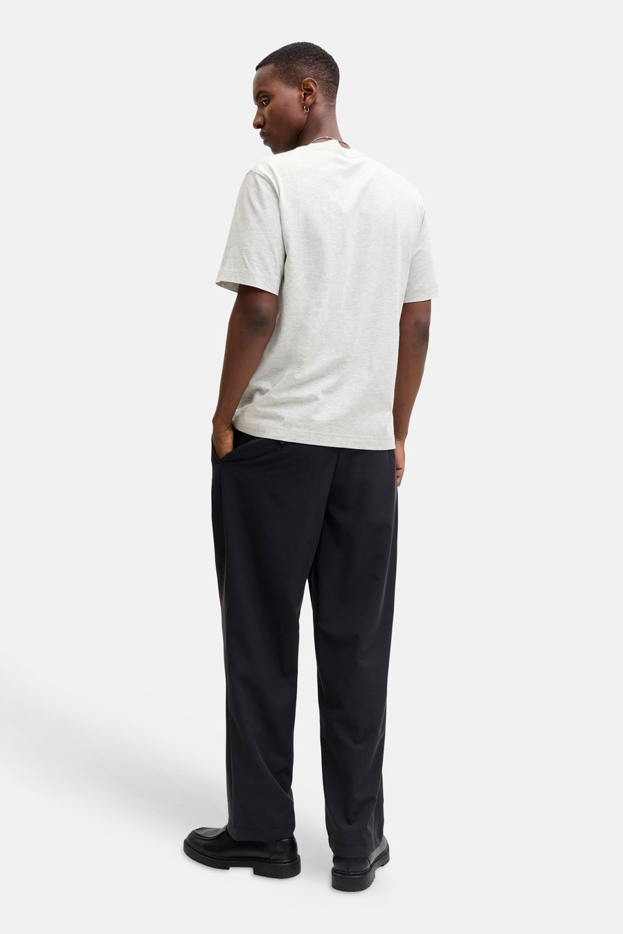 T-shirt (korte mouwen) grijs - ORIGINALS BY JACK & JONES