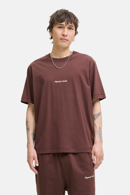 T-shirt (manches courtes) Brun - ORIGINALS BY JACK & JONES