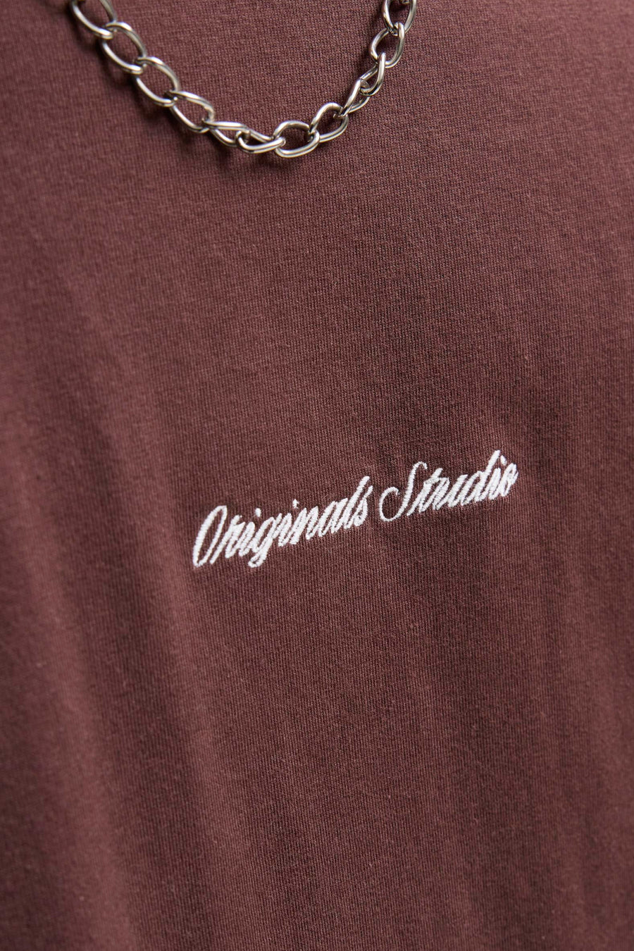 T-shirt à manches courtes - brun - ORIGINALS BY JACK & JONES