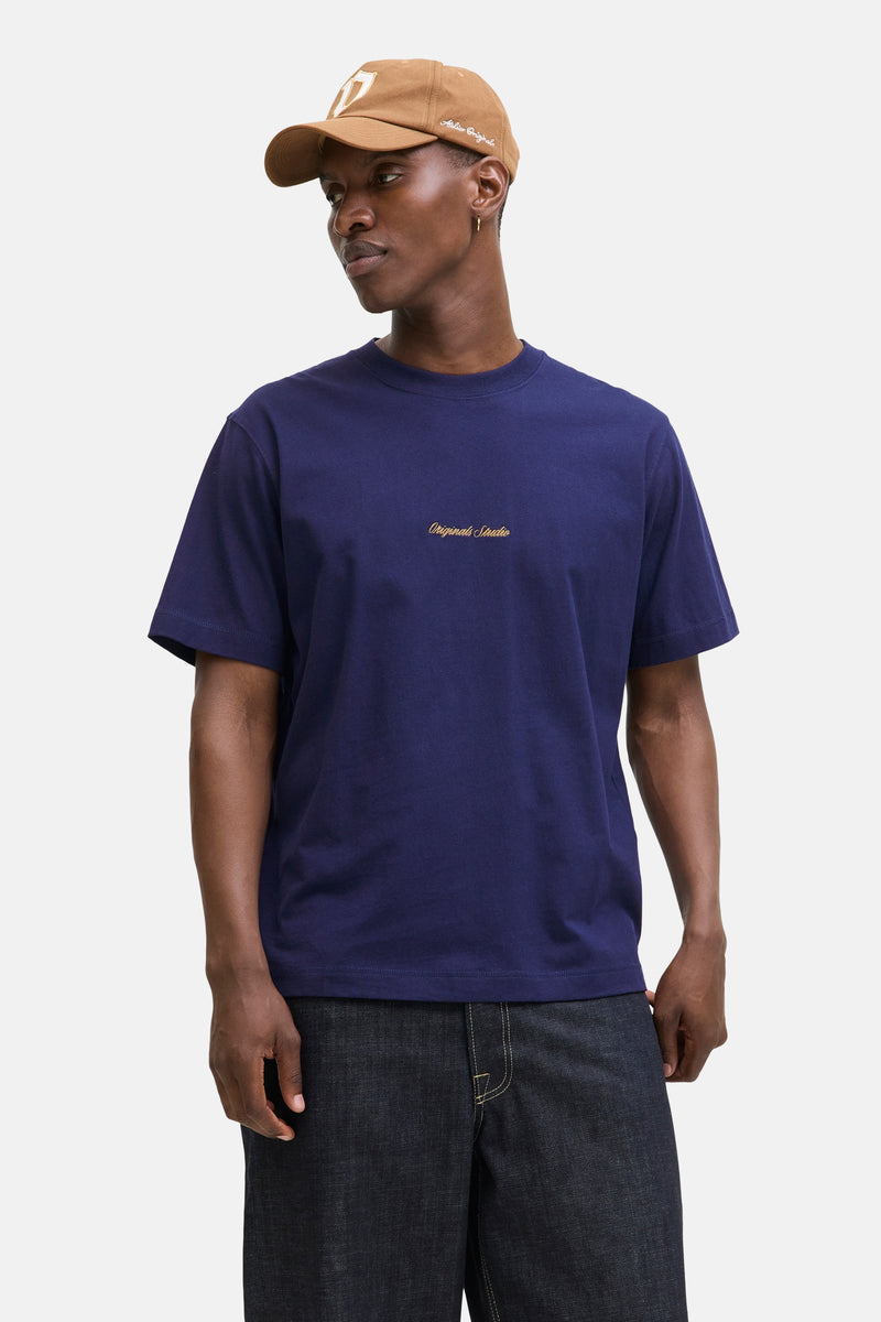 T-shirt (manches courtes) Bleu - ORIGINALS BY JACK & JONES