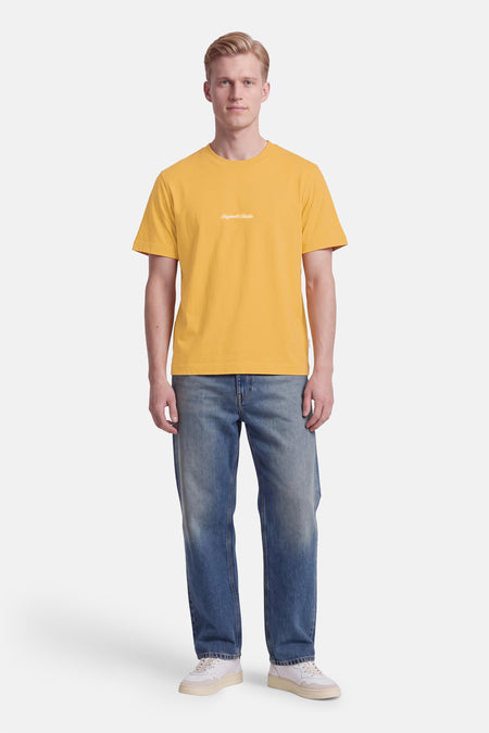 T-shirt (manches courtes) jaune - ORIGINALS BY JACK & JONES