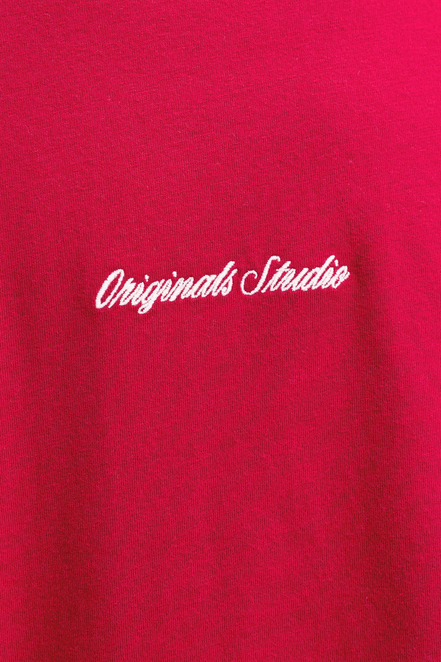 T-shirt (korte mouwen) rood - ORIGINALS BY JACK & JONES