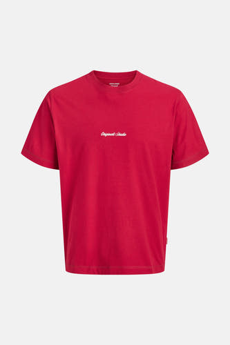 T-shirt (korte mouwen) rood - ORIGINALS BY JACK & JONES