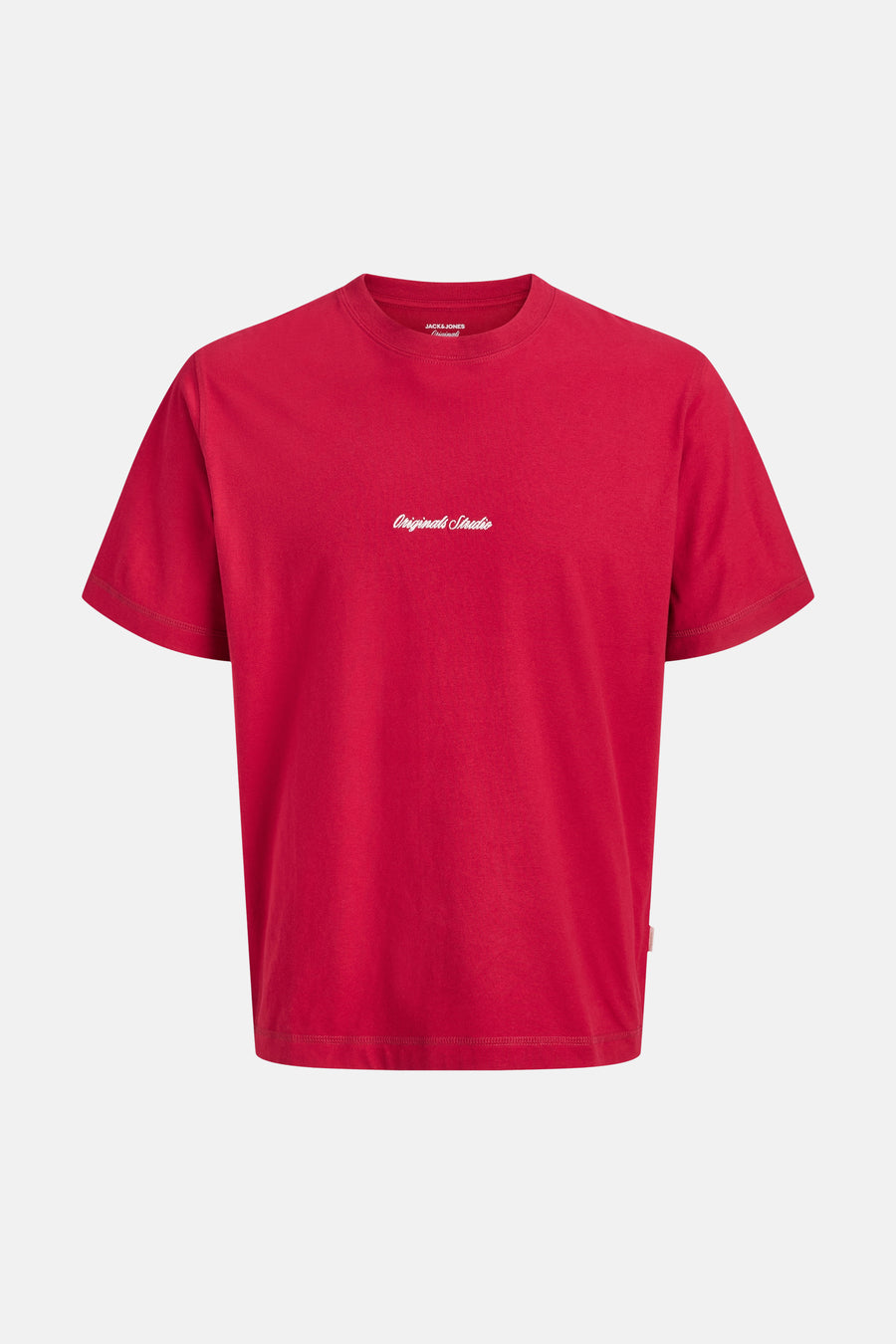 T-shirt (korte mouwen) rood - ORIGINALS BY JACK & JONES