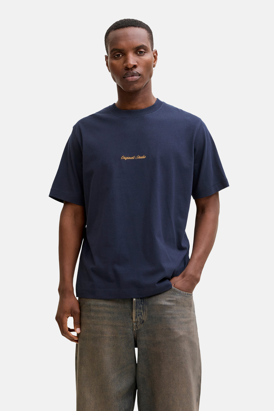 T-shirt met korte mouwen - blauw