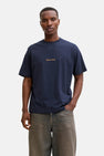 T-shirt (korte mouwen) blauw - ORIGINALS BY JACK & JONES